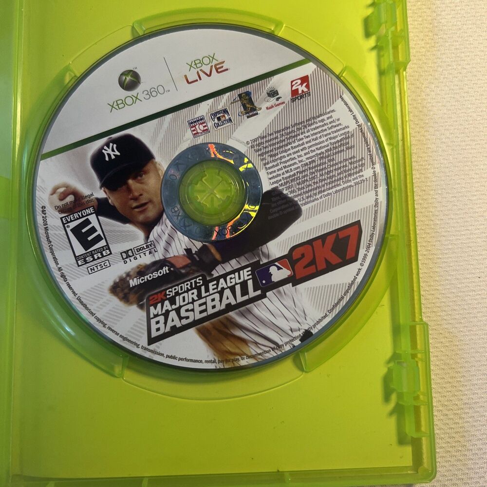 MAJOR LEAGUE BASEBALL MLB 2K7 (2K SPORTS) MICROSOFT XBOX 360 GAME - Picture 3 of 4